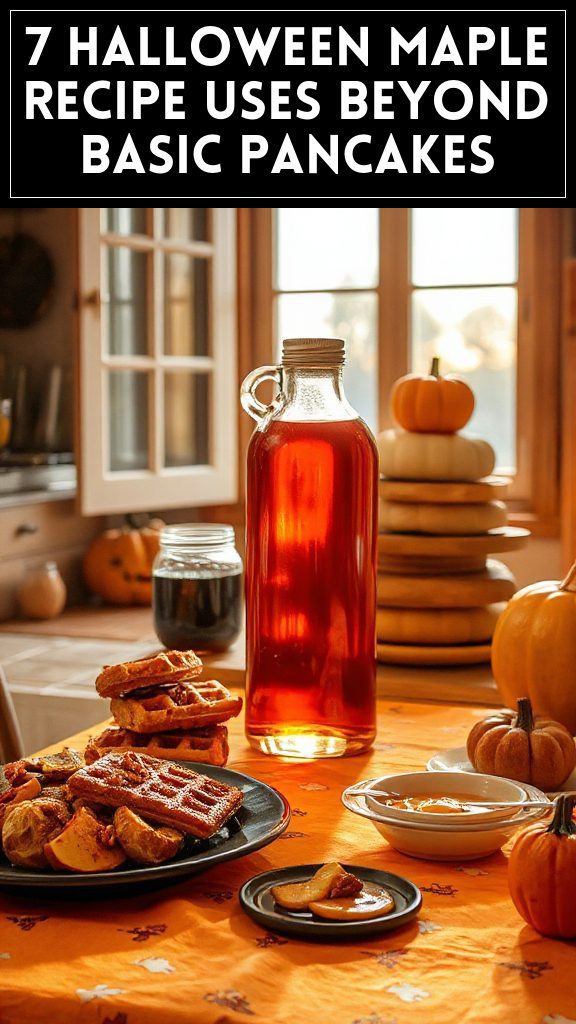 7 Halloween Maple Recipe Uses Beyond Basic Pancakes