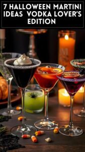7 Halloween Martini Ideas (Vodka Lover’s Edition)
