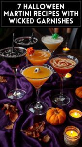 7 Halloween Martini Recipes With Wicked Garnishes
