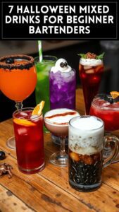 7 Halloween Mixed Drinks for Beginner Bartenders