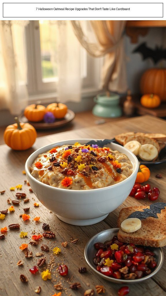 7 Halloween Oatmeal Recipe Upgrades That Don't Taste Like Cardboard