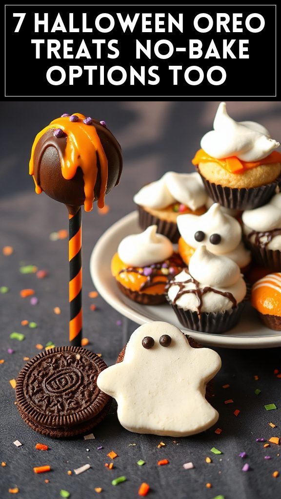 7 Halloween Oreo Treats (No-Bake Options Too)