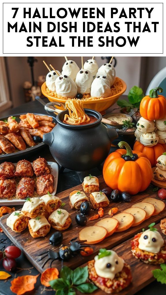 7 Halloween Party Main Dish Ideas That Steal the Show