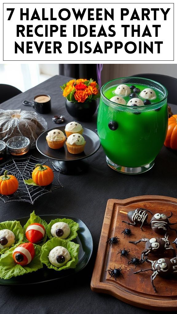 7 Halloween Party Recipe Ideas That Never Disappoint