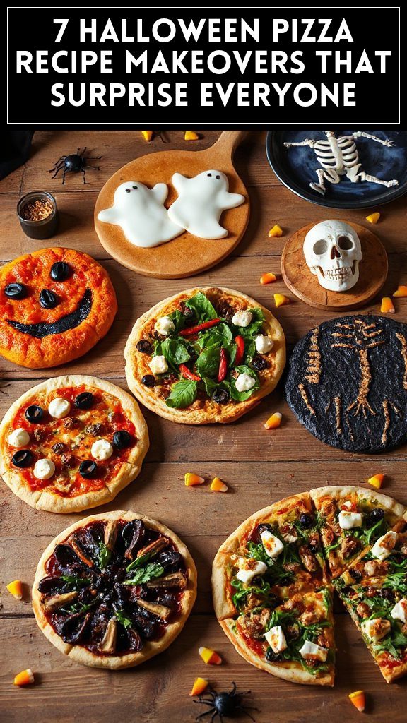 7 Halloween Pizza Recipe Makeovers That Surprise Everyone
