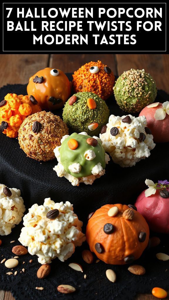 7 Halloween Popcorn Ball Recipe Twists for Modern Tastes