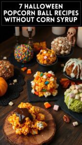 7 Halloween Popcorn Ball Recipes Without Corn Syrup