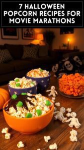 7 Halloween Popcorn Recipes for Movie Marathons