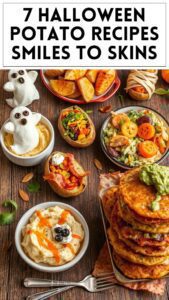 7 Halloween Potato Recipes (Smiles to Skins)