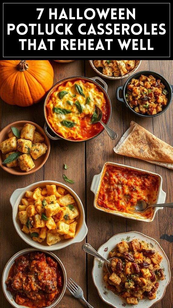 7 Halloween Potluck Casseroles That Reheat Well