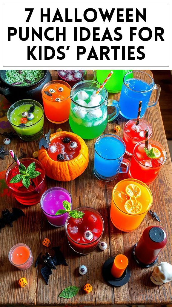 7 Halloween Punch Ideas for Kids’ Parties