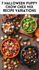 7 Halloween Puppy Chow Chex Mix Recipe Variations