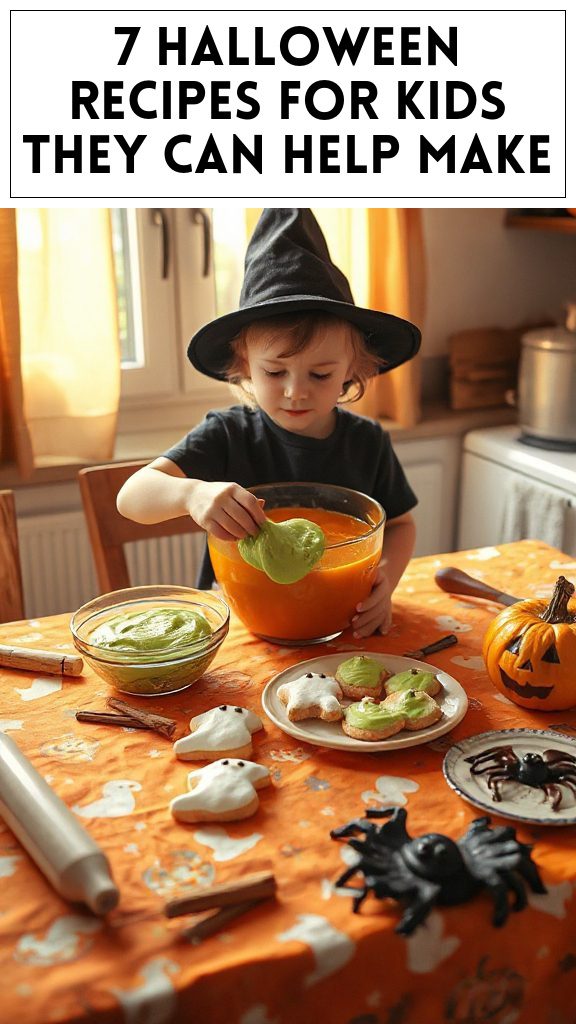 7 Halloween Recipes for Kids They Can Help Make