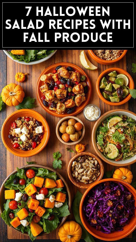 7 Halloween Salad Recipes With Fall Produce