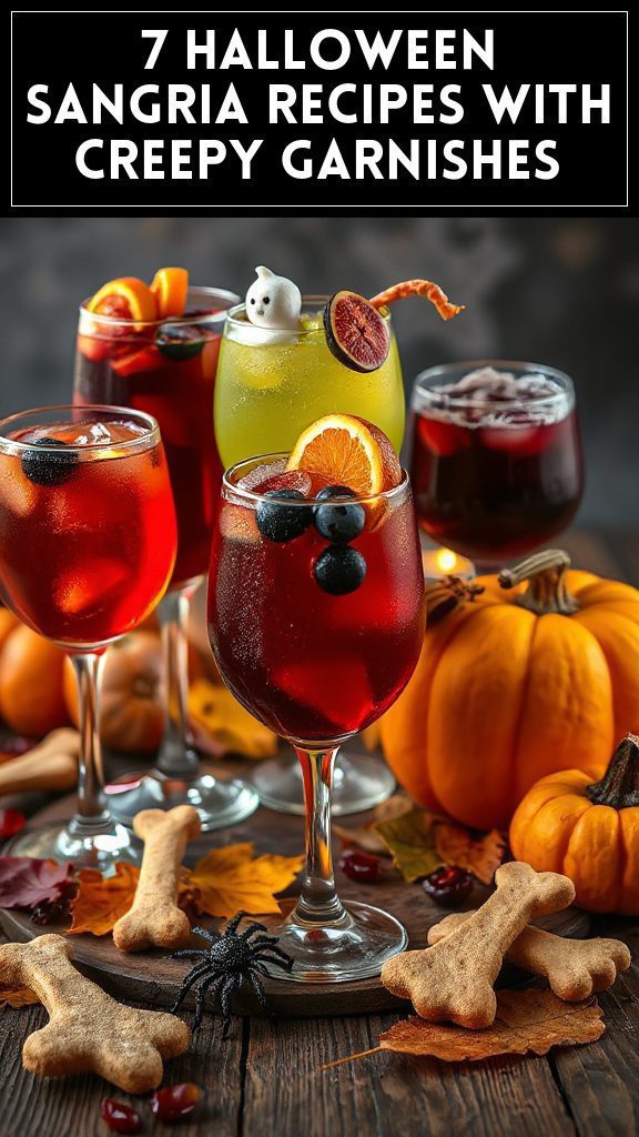 7 Halloween Sangria Recipes With Creepy Garnishes