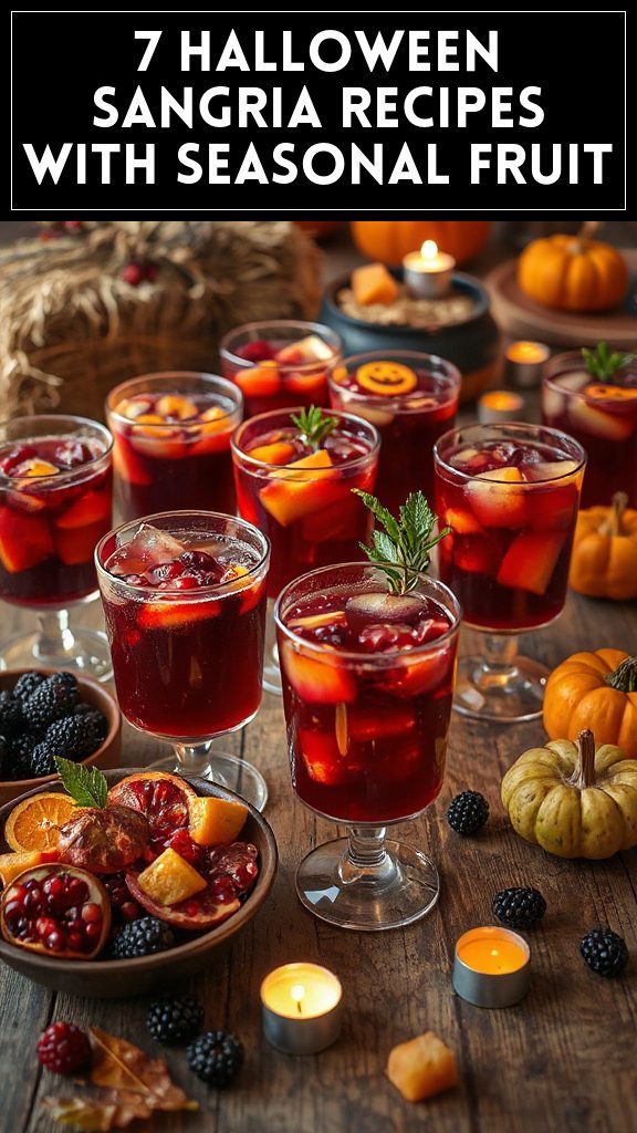 7 Halloween Sangria Recipes With Seasonal Fruit