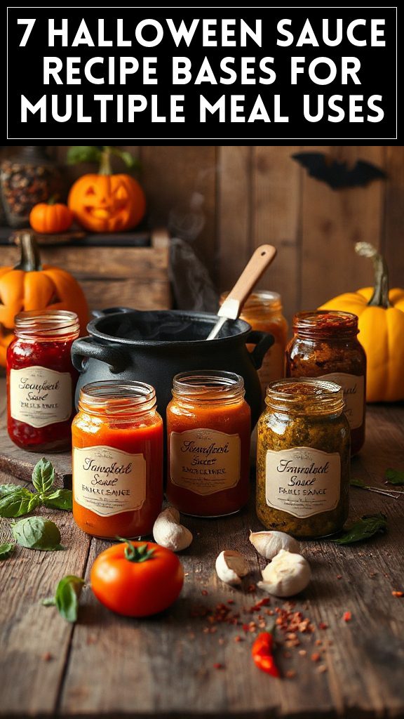 7 Halloween Sauce Recipe Bases for Multiple Meal Uses