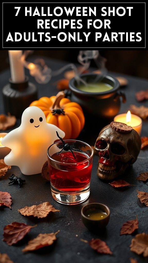 7 Halloween Shot Recipes for Adults-Only Parties