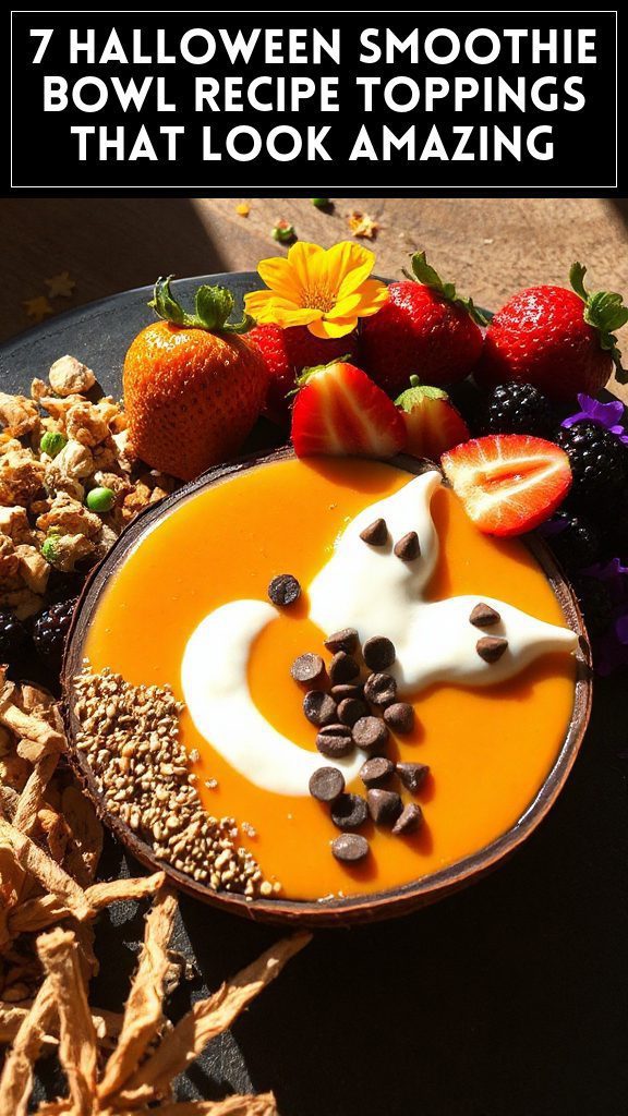 7 Halloween Smoothie Bowl Recipe Toppings That Look Amazing