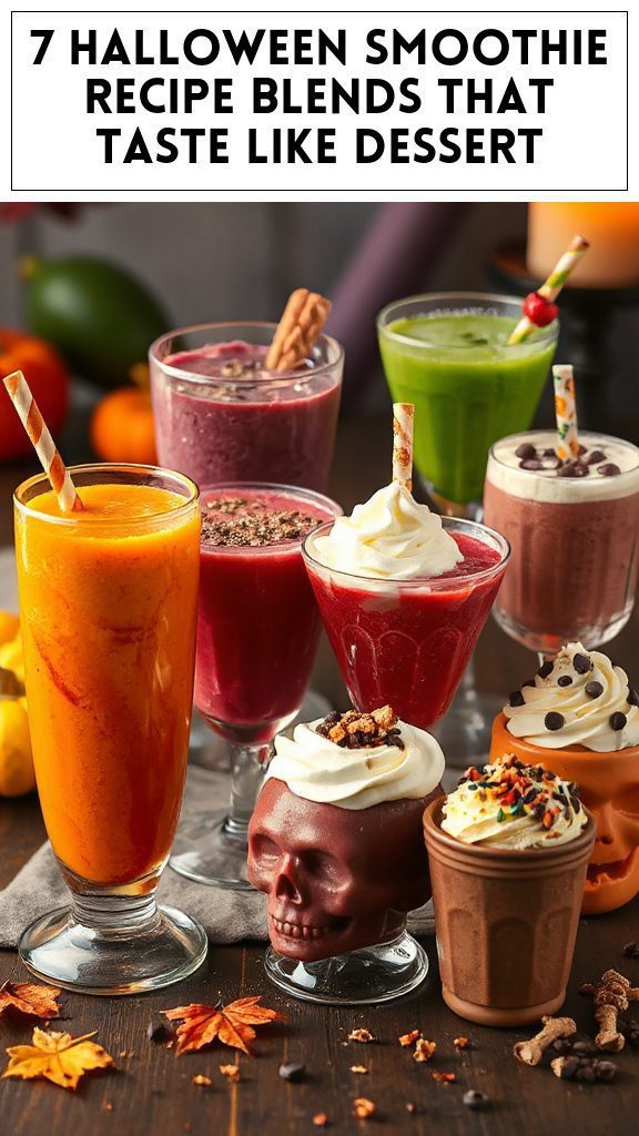 7 Halloween Smoothie Recipe Blends That Taste Like Dessert