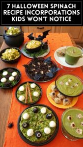 7 Halloween Spinach Recipe Incorporations Kids Won't Notice