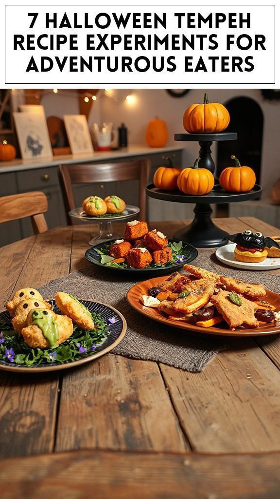 7 Halloween Tempeh Recipe Experiments for Adventurous Eaters
