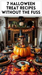 7 Halloween Treat Recipes Without the Fuss