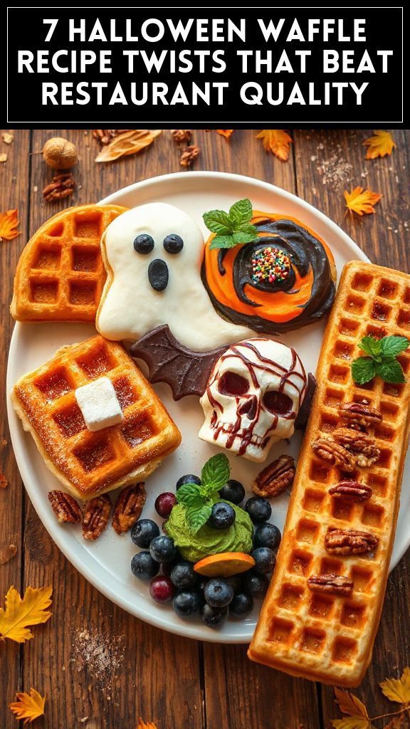 7 Halloween Waffle Recipe Twists That Beat Restaurant Quality
