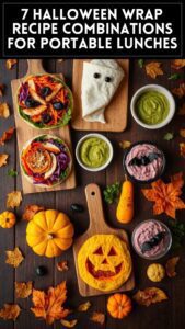 7 Halloween Wrap Recipe Combinations for Portable Lunches