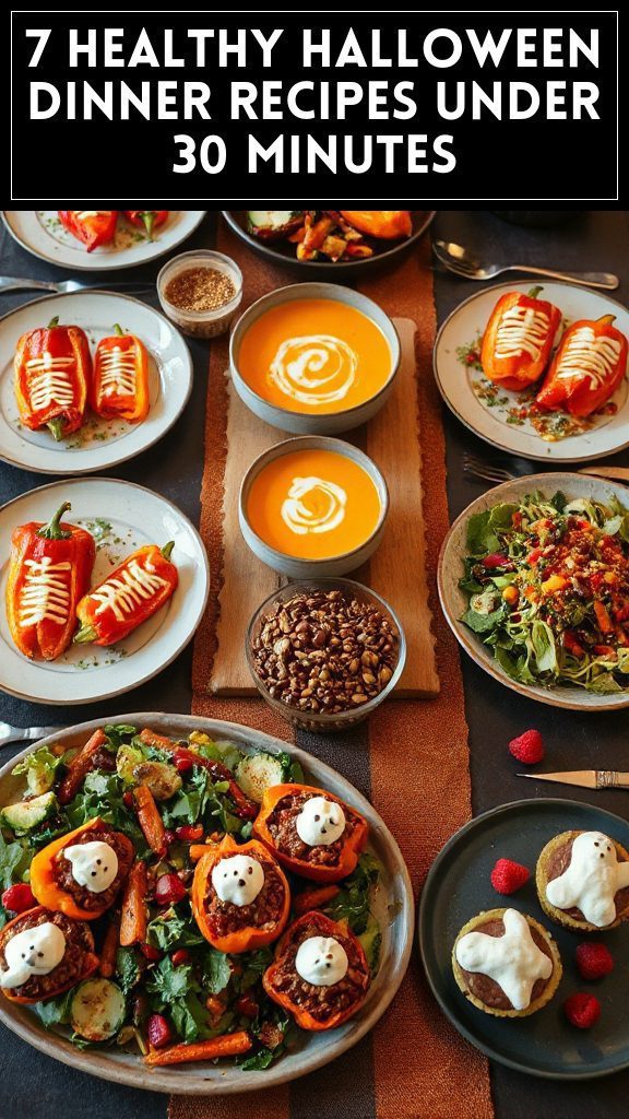 7 Healthy Halloween Dinner Recipes Under 30 Minutes