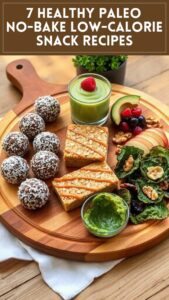 7 Healthy Paleo No-Bake Low-Calorie Snack Recipes