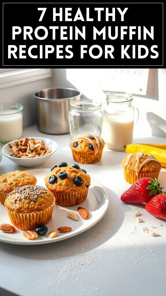 7 Healthy Protein Muffin Recipes for Kids
