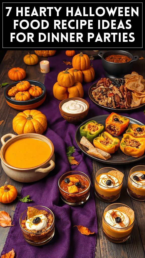 7 Hearty Halloween Food Recipe Ideas for Dinner Parties