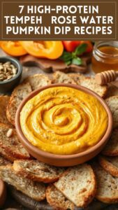 7 High-Protein Tempeh & Rose Water Pumpkin Dip Recipes