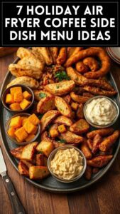 7 Holiday Air Fryer Coffee Side Dish Menu Ideas