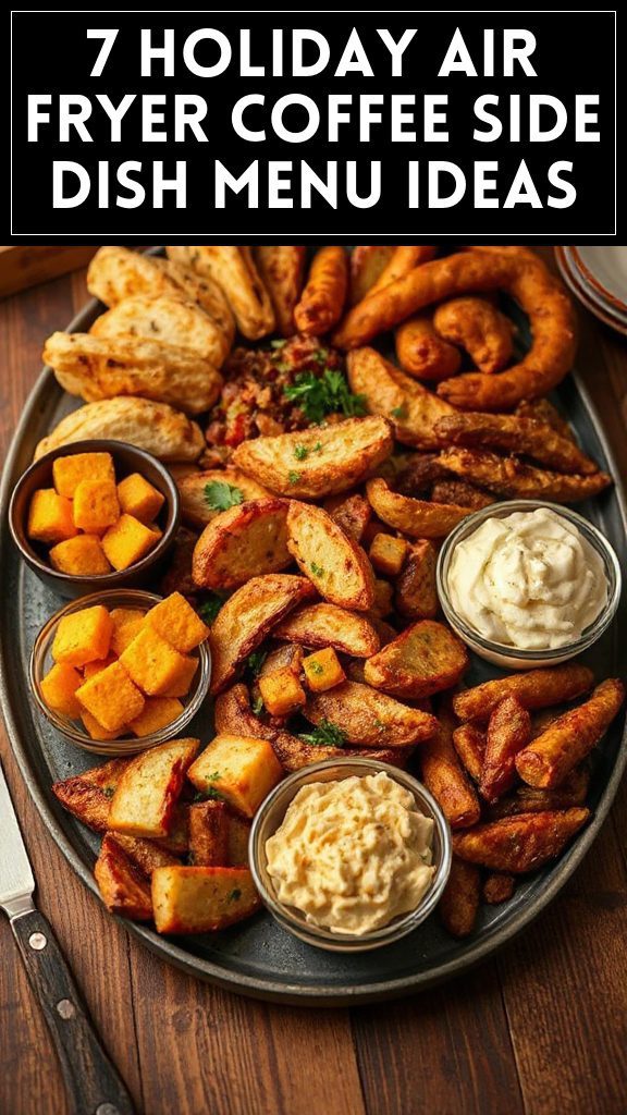 7 Holiday Air Fryer Coffee Side Dish Menu Ideas