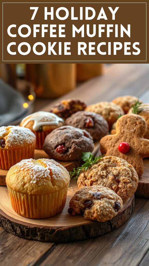 7 Holiday Coffee Muffin & Cookie Recipes