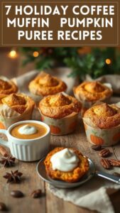 7 Holiday Coffee Muffin & Pumpkin Puree Recipes