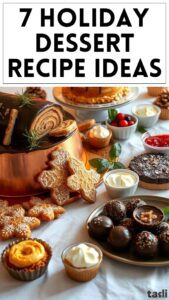 7 Holiday Dessert Recipe Ideas