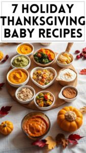 7 Holiday Thanksgiving Baby Recipes