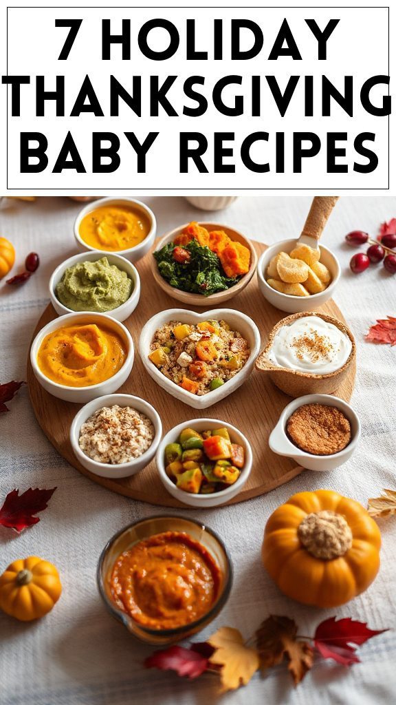 7 Holiday Thanksgiving Baby Recipes