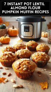 7 Instant Pot Lentil & Almond Flour Pumpkin Muffin Recipes