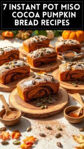 7 Instant Pot Miso & Cocoa Pumpkin Bread Recipes