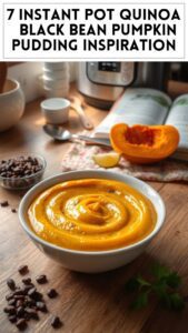 7 Instant Pot Quinoa & Black Bean Pumpkin Pudding Inspiration