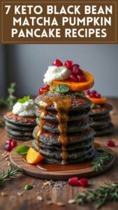 7 Keto Black Bean & Matcha Pumpkin Pancake Recipes