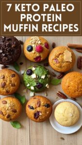 7 Keto Paleo Protein Muffin Recipes