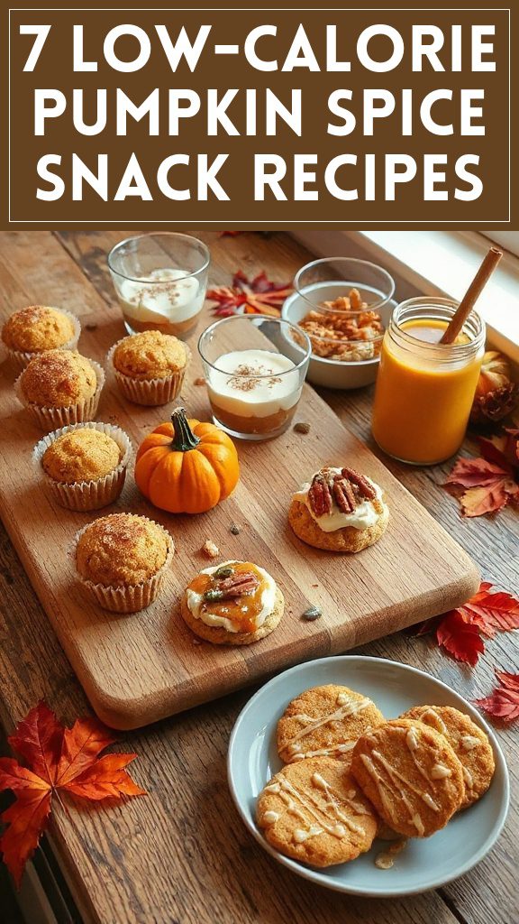 7 Low-Calorie Pumpkin Spice Snack Recipes