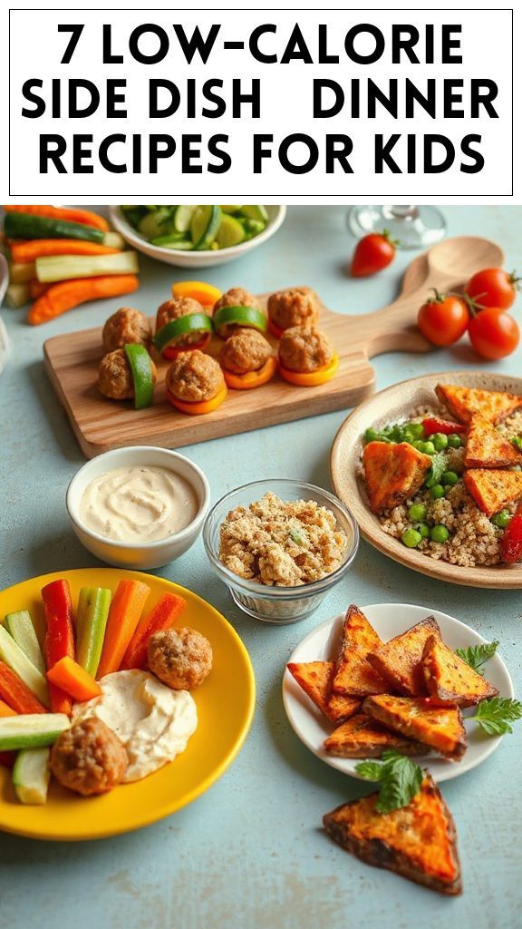 7 Low-Calorie Side Dish & Dinner Recipes for Kids