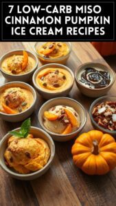 7 Low-Carb Miso & Cinnamon Pumpkin Ice Cream Recipes