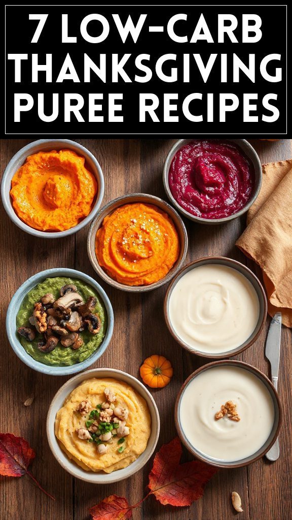 7 Low-Carb Thanksgiving Puree Recipes